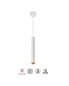 SPLIT * COLGANTE MINI GU10 BLANCO